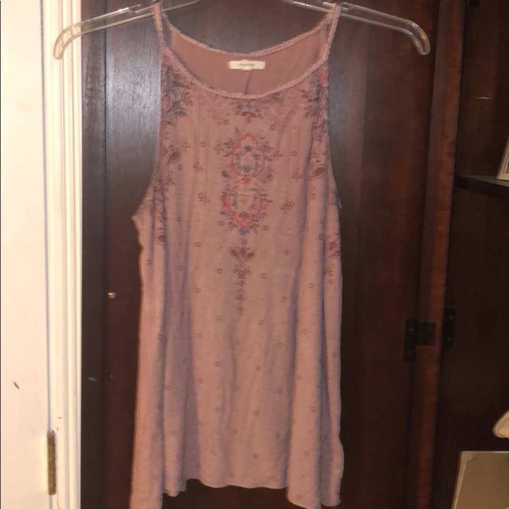 Maurices mauve and paisley cami